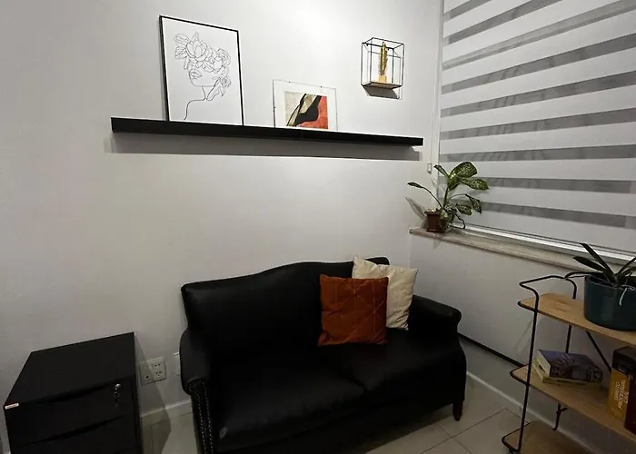 Loft com área de trabalho isolado - Centro do Rio de Janeiro Apartamento